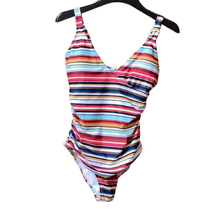 Anne Cole striped one piece swimsuit 🌴NEW🌴